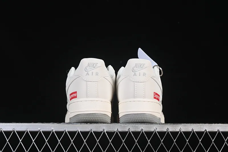 All categories Nk Air Force 1 Air Force series Nk Air Force 1 Low Air Force low-top Nike Air Force 1'07 Low Supreme co-branded beige crystal bottom Air Force 1 low-top casual sneakers XX3168-178